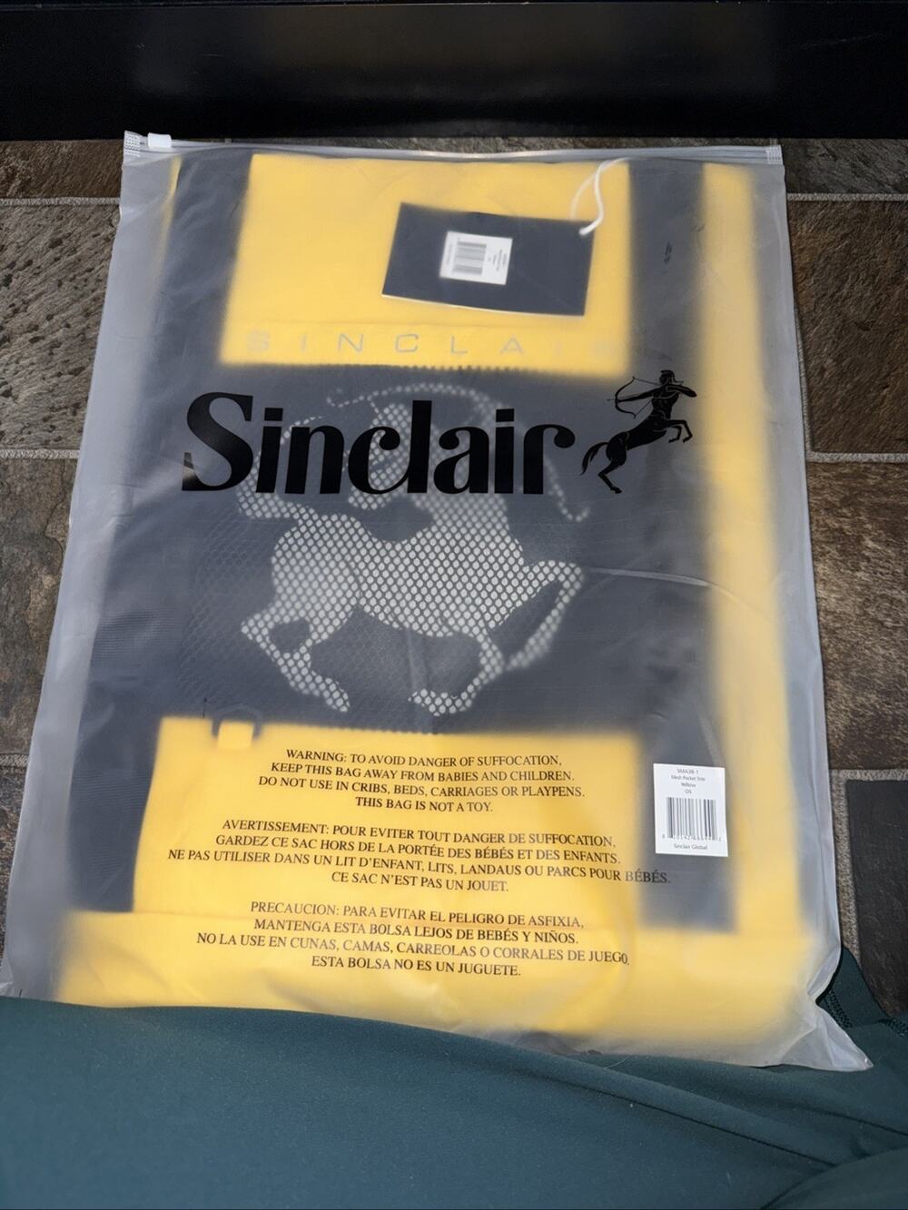 NEW SINCLAIR GLOBAL MESH POCKET TOTE